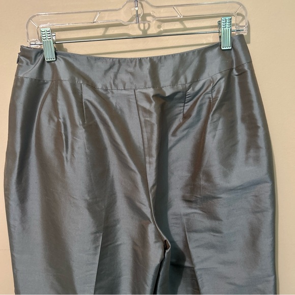 NWT Talbots Silk Pants Women’s 10P Dress Trousers Luxury New Retails $108 - Picture 4 of 15